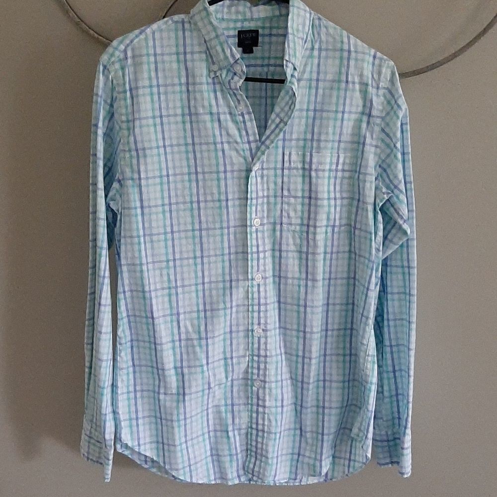 New J. Crew plaid shirt